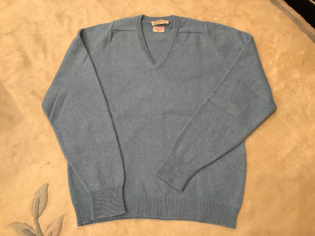英国製アランペインのカシミア100%セーター
