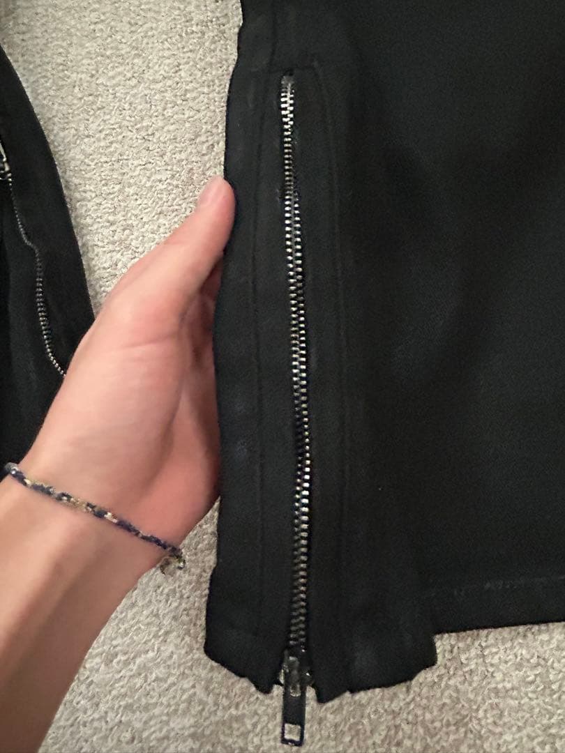 パンツ PROJECT G/R COATED BIKER ARMOURED FLARE