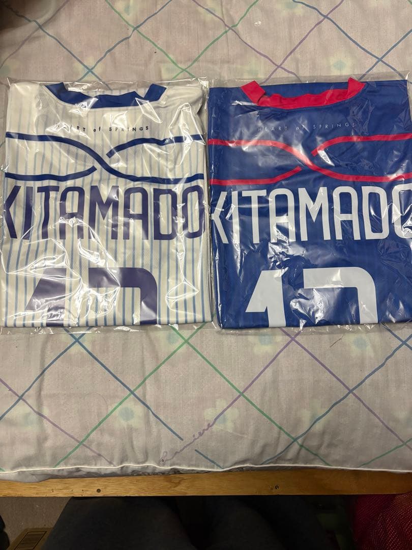 SAGA久光スプリングス 北窓絢音選手 ユニフォームシャツ3種類 直筆サイン入り