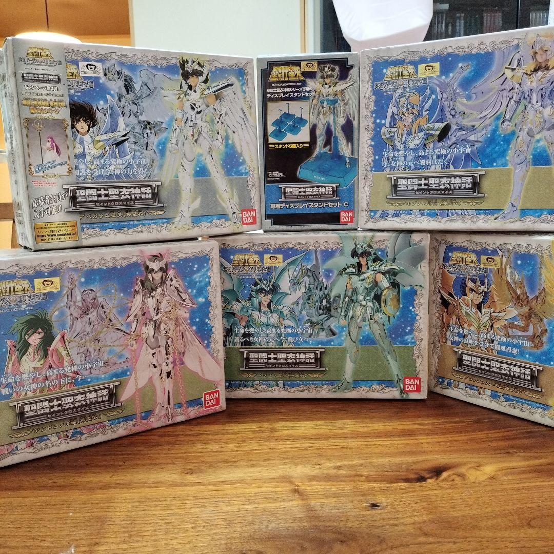 聖闘士聖衣神話　フィギュアセット 5体＋おまけ