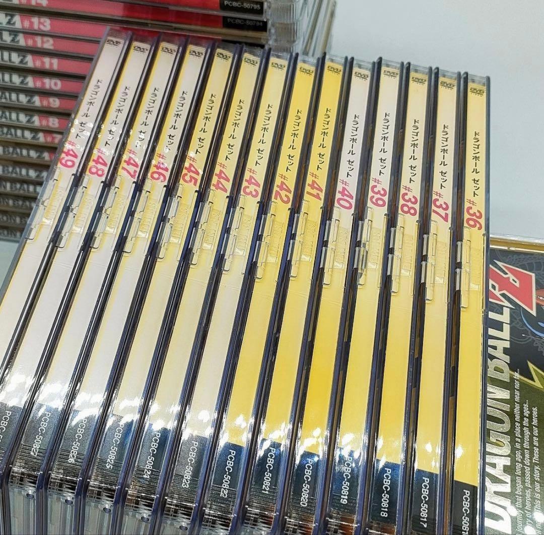 ドラゴンボールZ 単巻DVD セル版 全巻49枚セット 鳥山明