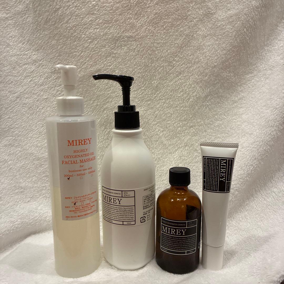 MIREY ⚪︎フェイシャルオイル⚪︎プロテクトミルク⚪︎クレンジング⚪︎エッセンス