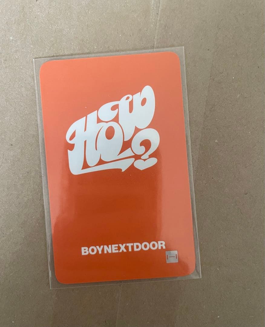 BOYNEXTDOOR ボイネク イハン HOW? m2u ラキドロ