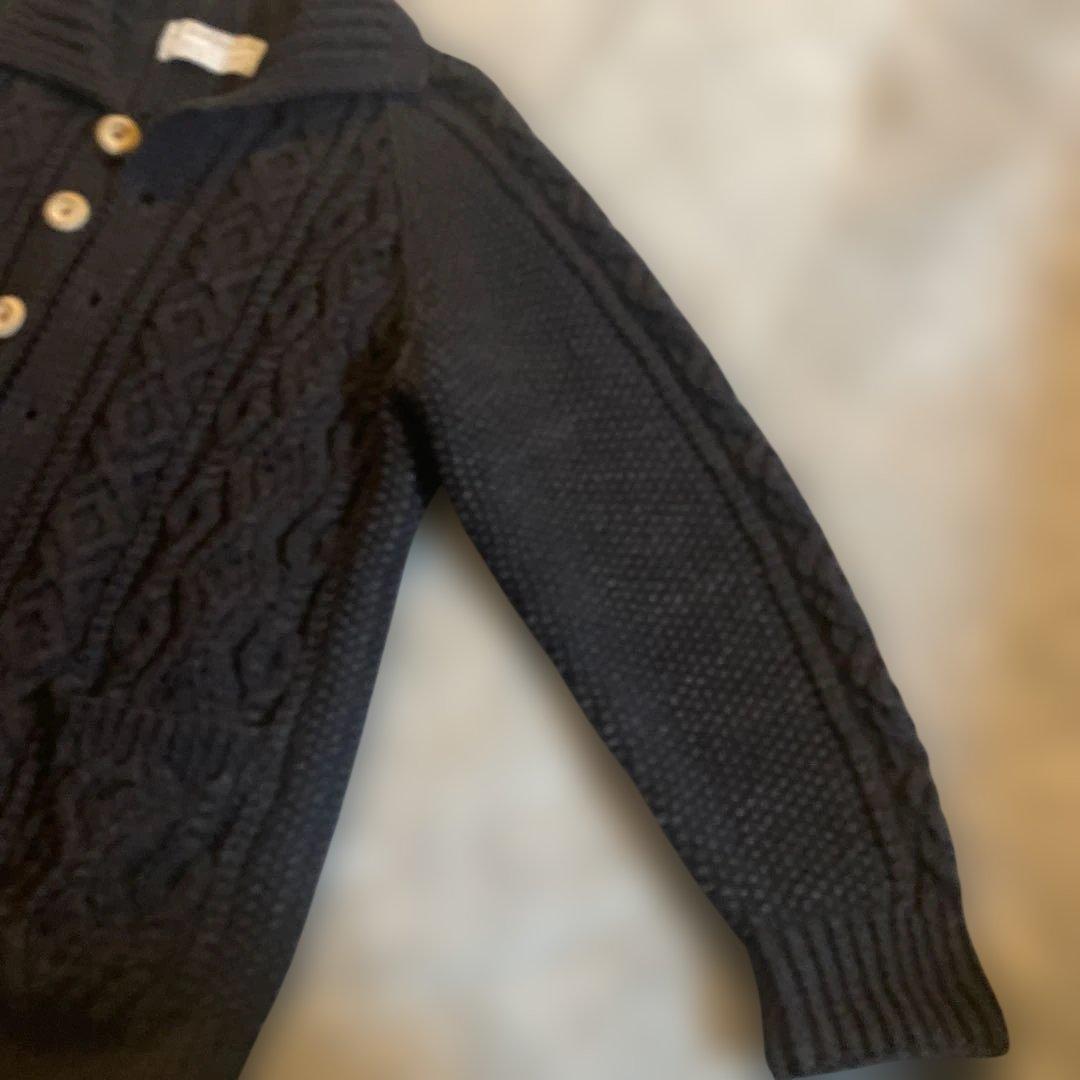 トップス INVERALLAN 3ACOTTON Black Denim46