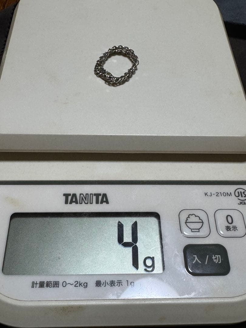 プラチナ850 デザインリング 16号