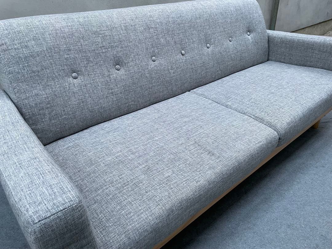 Ain　美品LOWYAロビーチェア ソファー アームソファー ファブリック