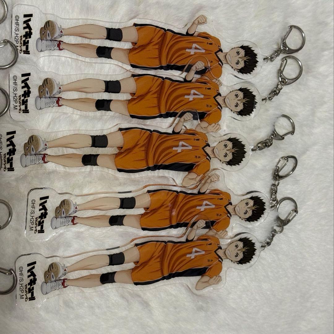 ハイキュー!! 西谷夕　アニカフェアクリルキーホルダー11点セット