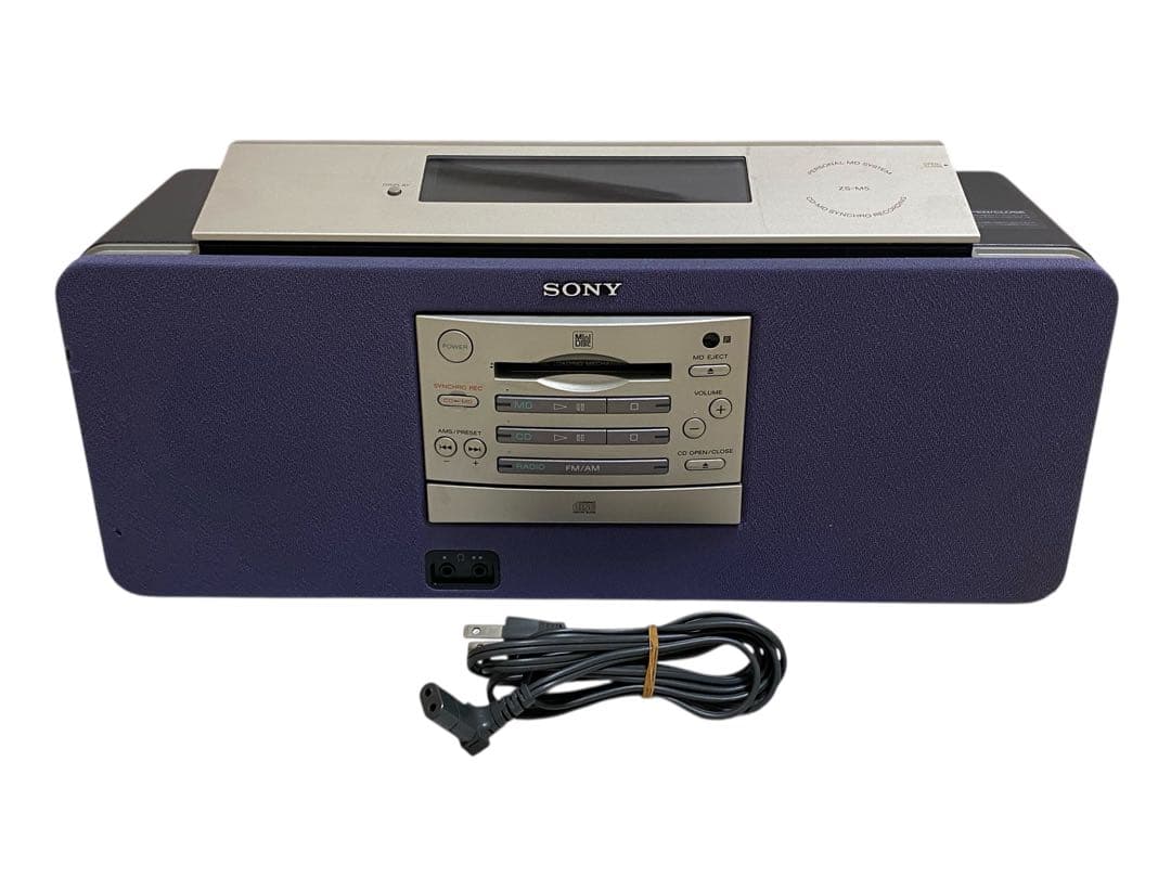SONY ソニー　CD MDシステム　ZS-M5