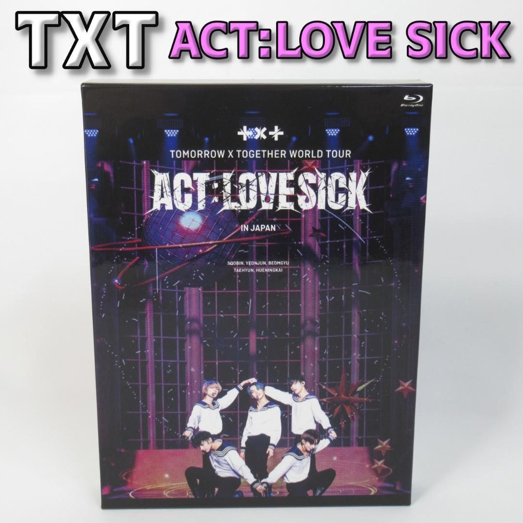 【初回限盤ブルーレイ】TXT / ACT:LOVE SICK IN JAPAN