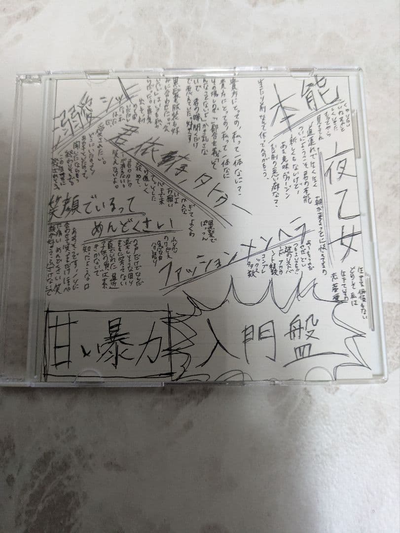 甘い暴力 「入門盤」