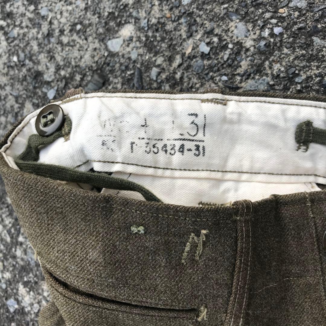 40s スラックス アメリカ軍 m 45 ウール パンツ トラウザー