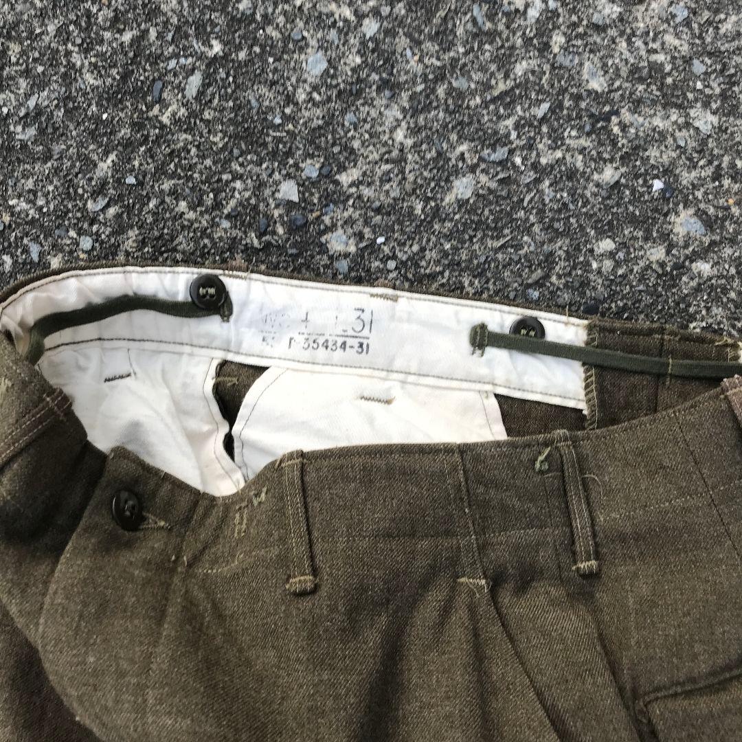 40s スラックス アメリカ軍 m 45 ウール パンツ トラウザー