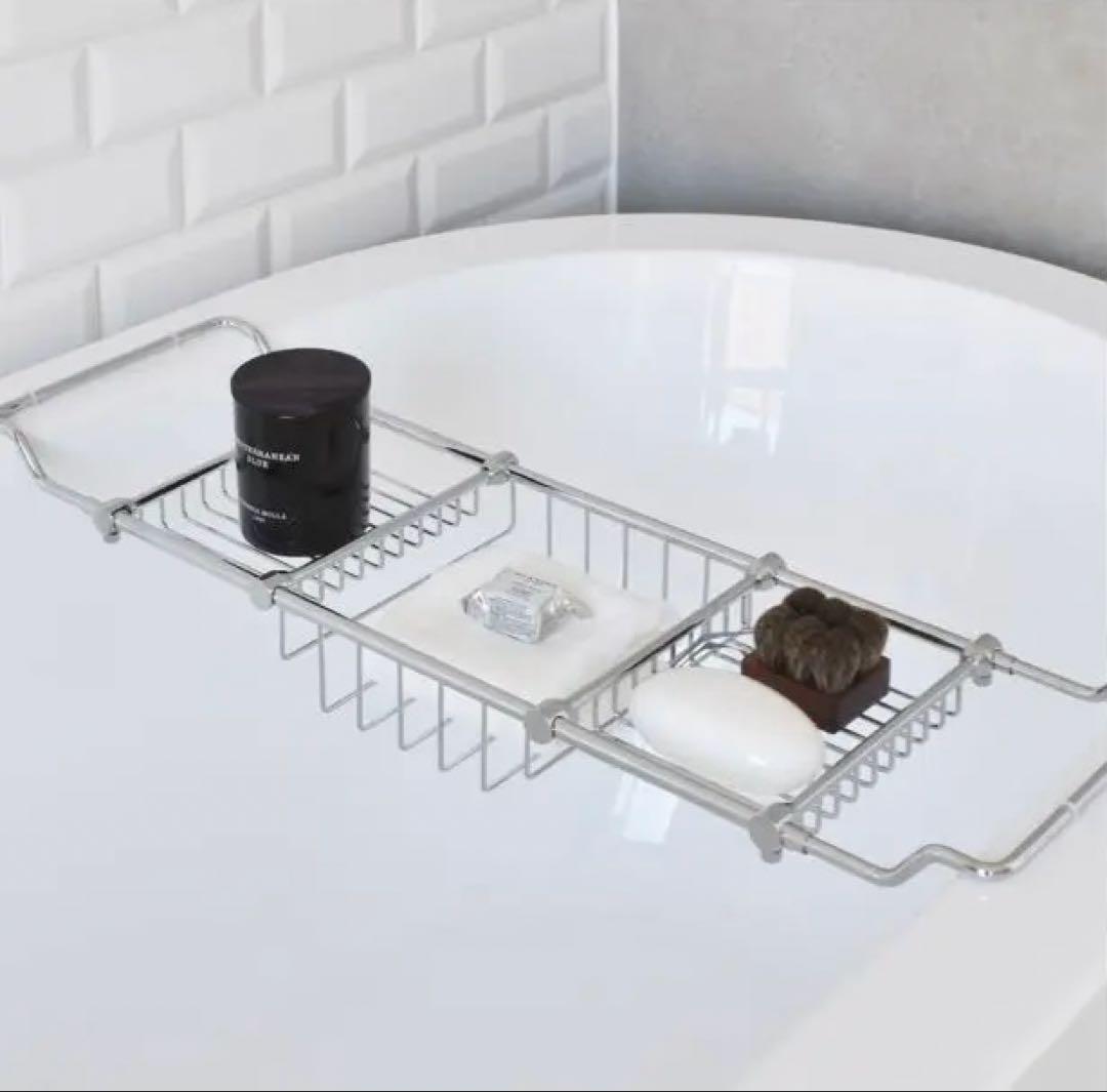 【美品】バスタブラック　バスタブトレー　バスシンクラック　リビングモティーフ