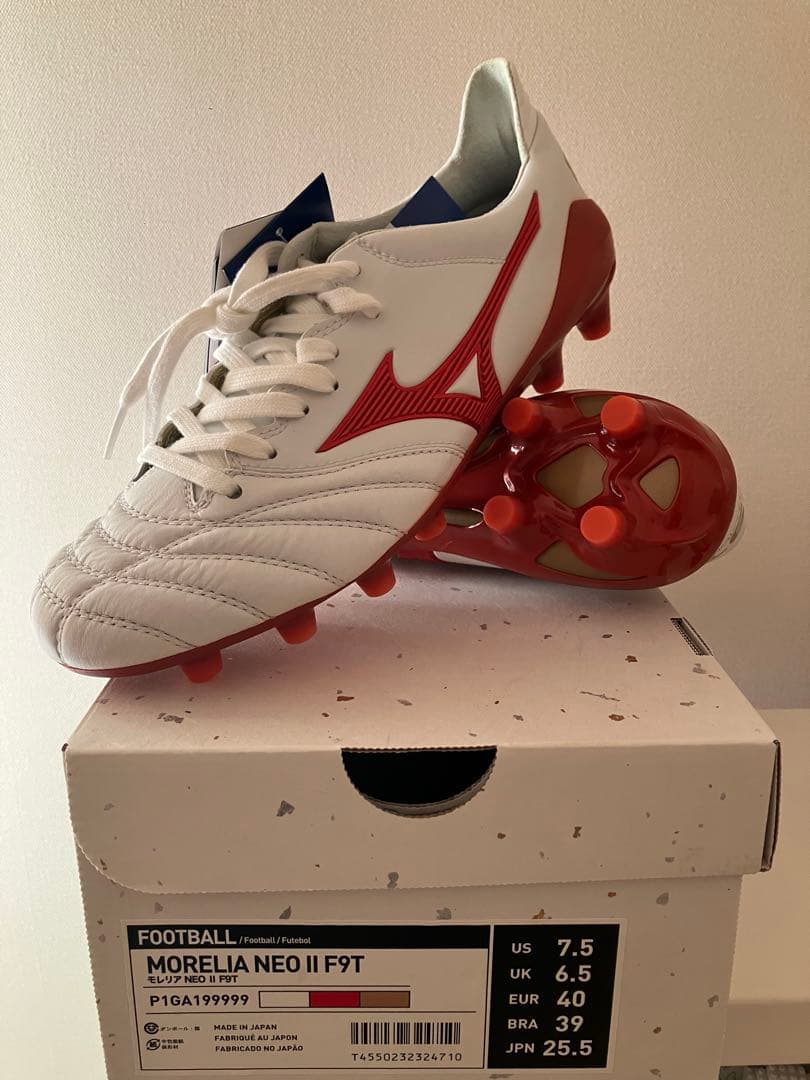 ミズノ サッカースパイク モレリア フェルナンド トーレス 25.5