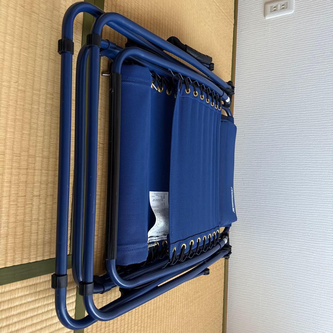 Coleman リクライニングチェア インフニィニティー ネイビー