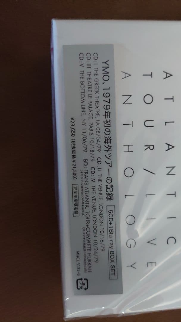 YMO 1979 TRANS ATLANTIC TOUR LIVE 5CD＋BD