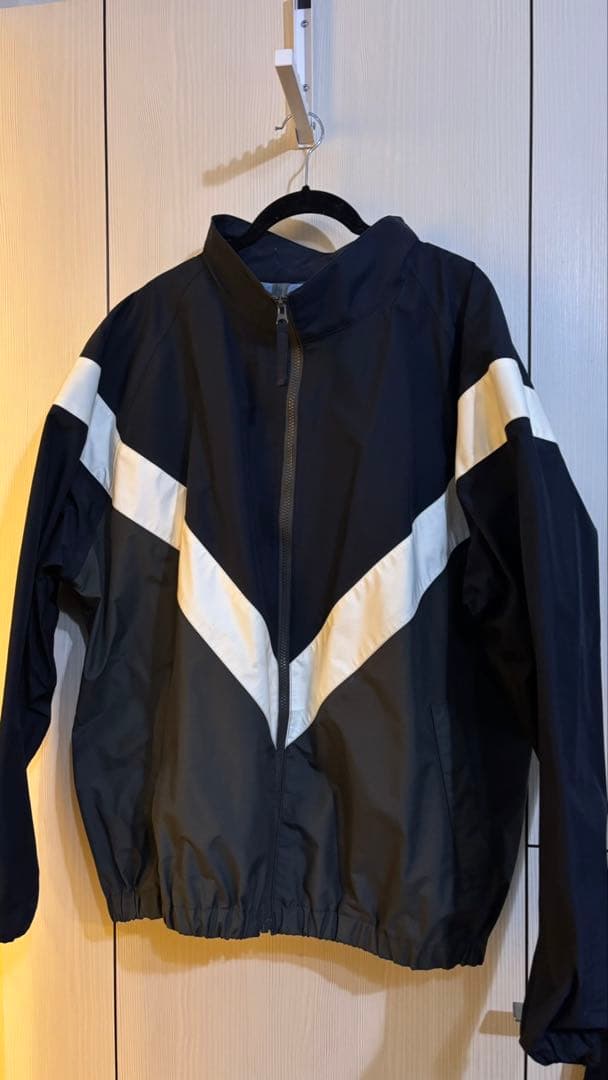 CHALLENGER XL ナイロンジャケット ブラック/ホワイト