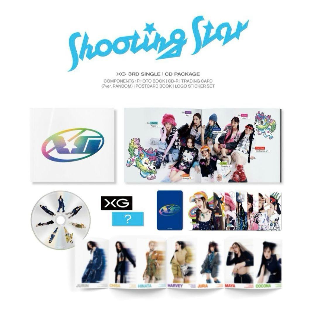 【新品未開封】XG Shooting Star CD album FC認定版
