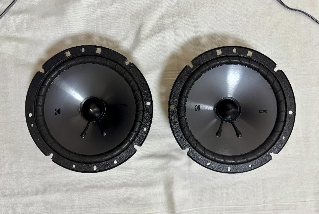 KICKER スピーカー(CSS674) +ライズ/ロッキー取り付けキット