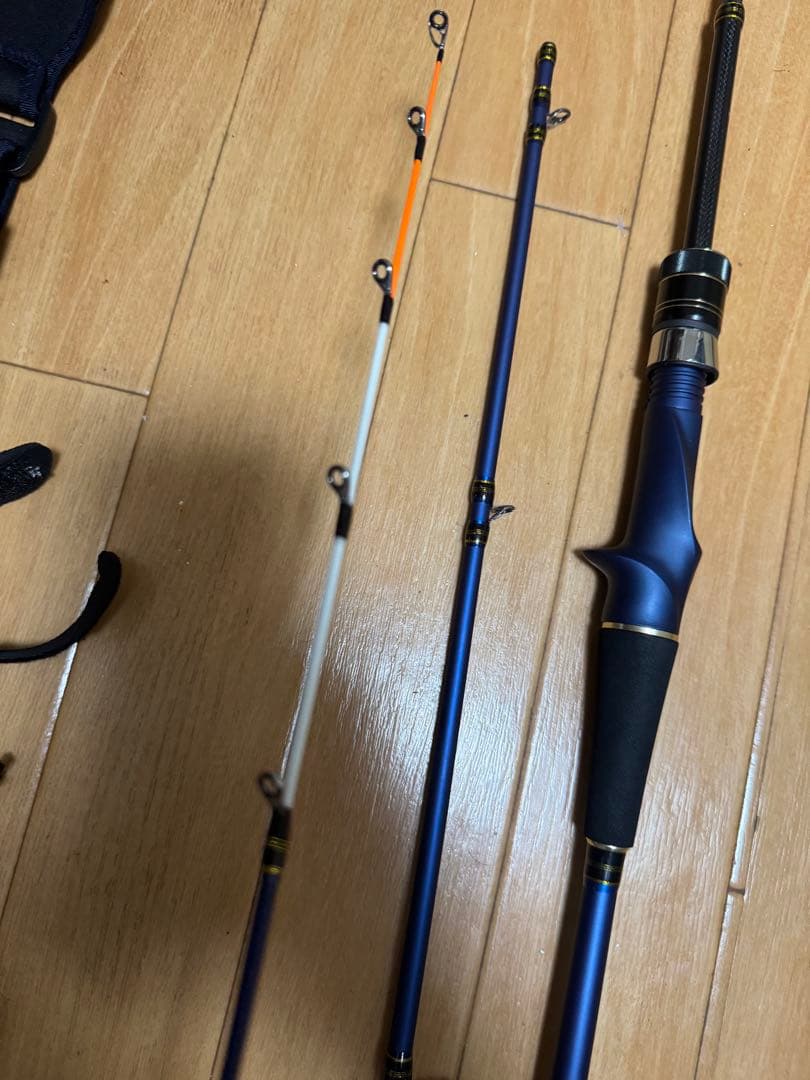 アルファタックル 海人 モバイリー　73-185 MH 美品　パックロッド