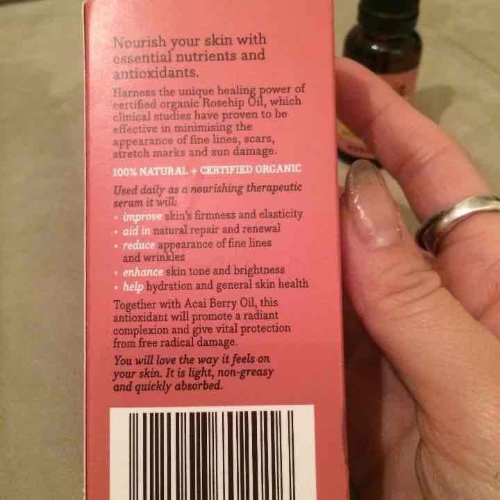 未使用 ローズヒップオイル