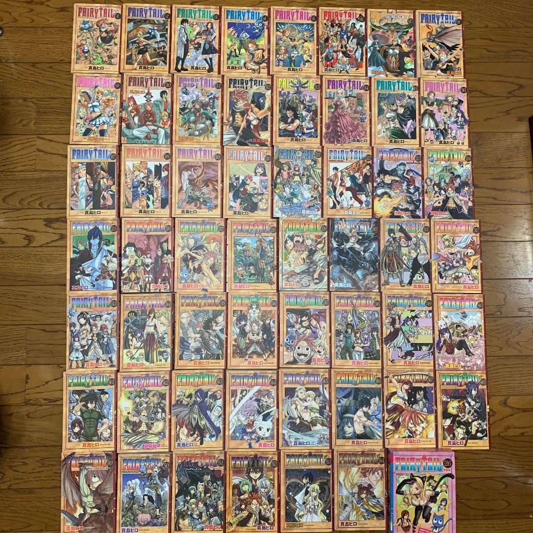 FAIRY TAIL(1〜54巻+ 特装版26巻DVD付き)