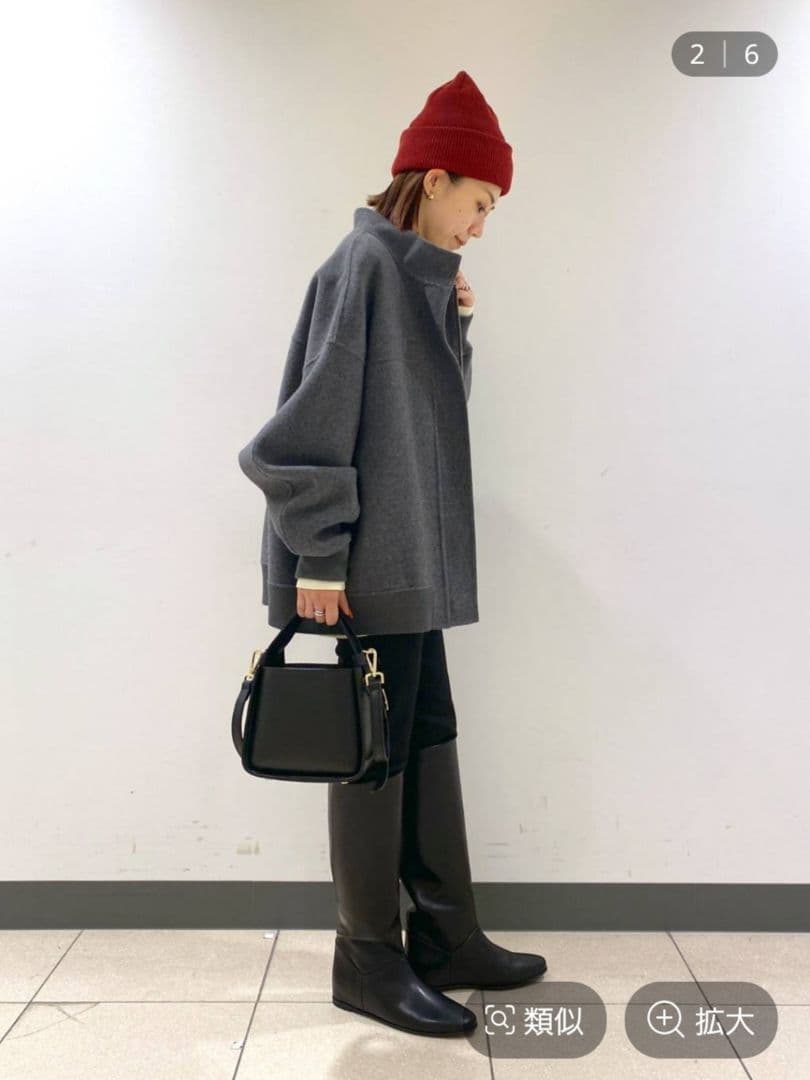 BARNYARDSTORM スタンドカラーウールブルゾン