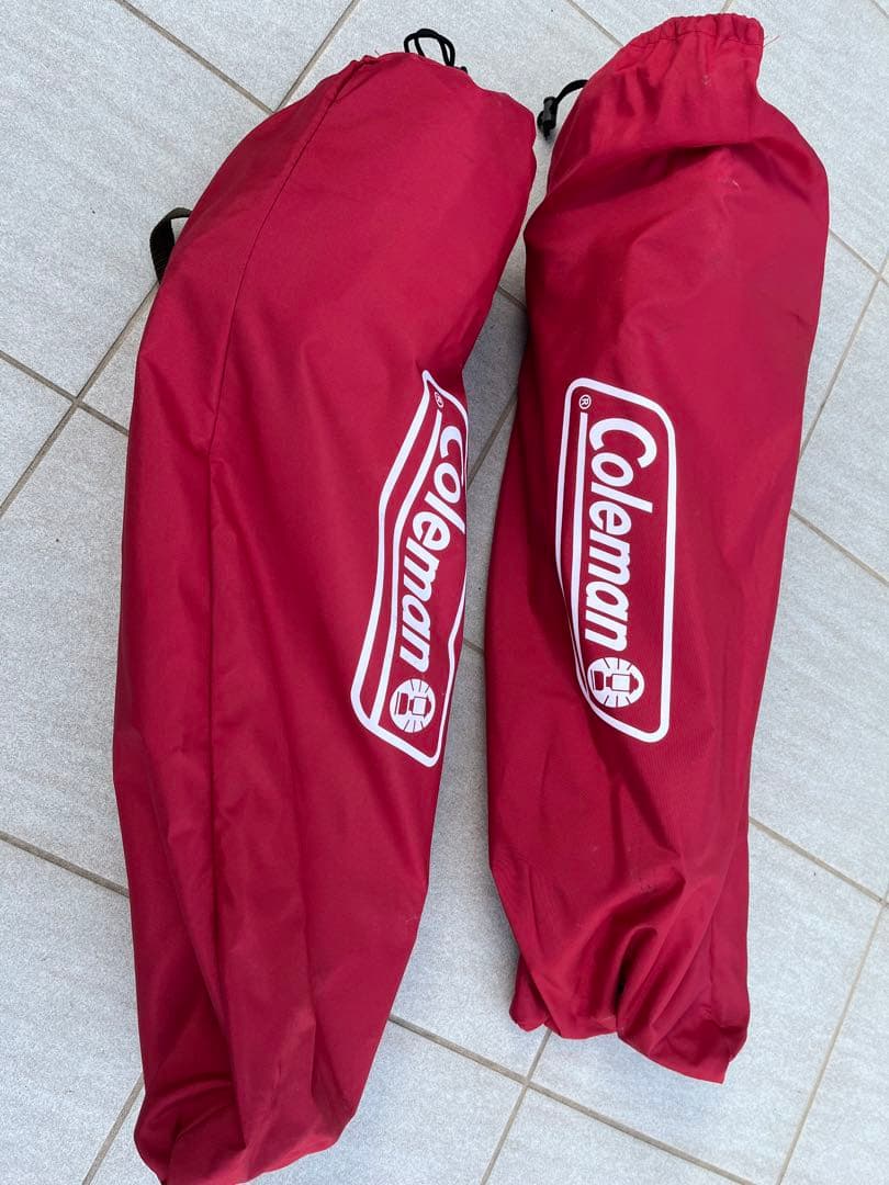 Coleman 2-way captain chair（RED）×2個セット
