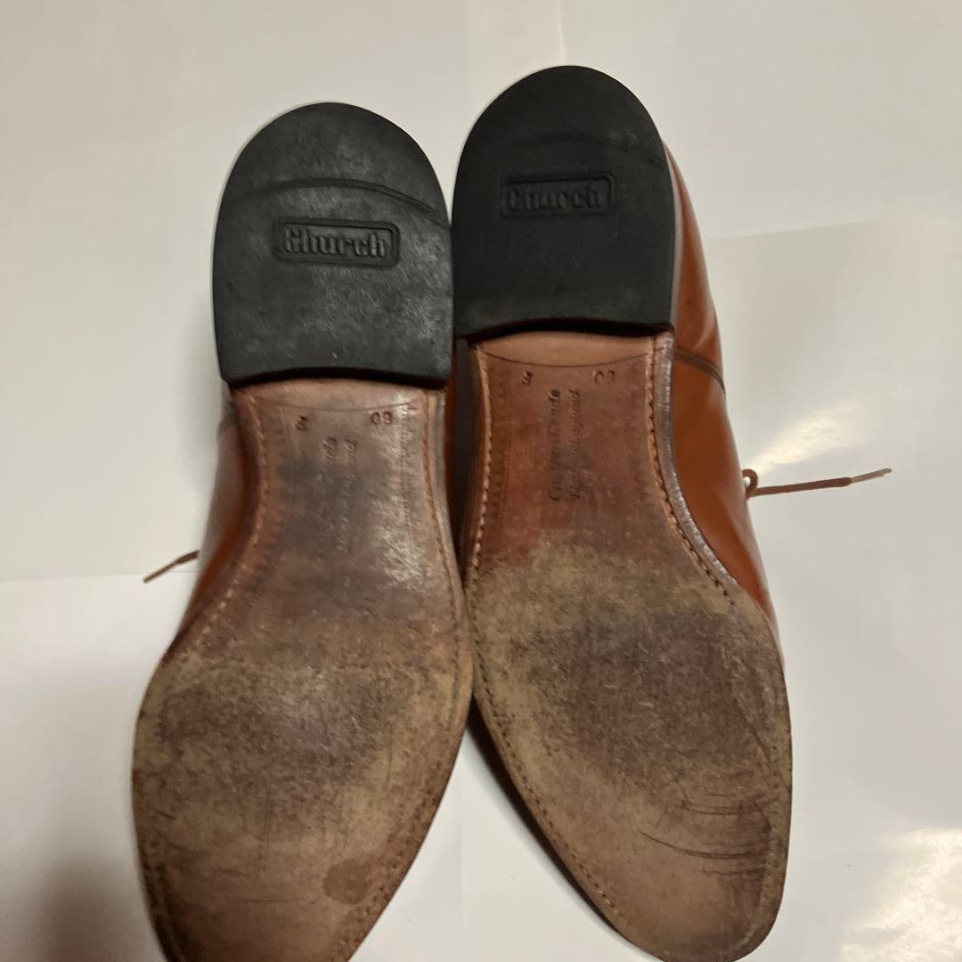 Church's ブラウン ドレスシューズ カスタムグレード