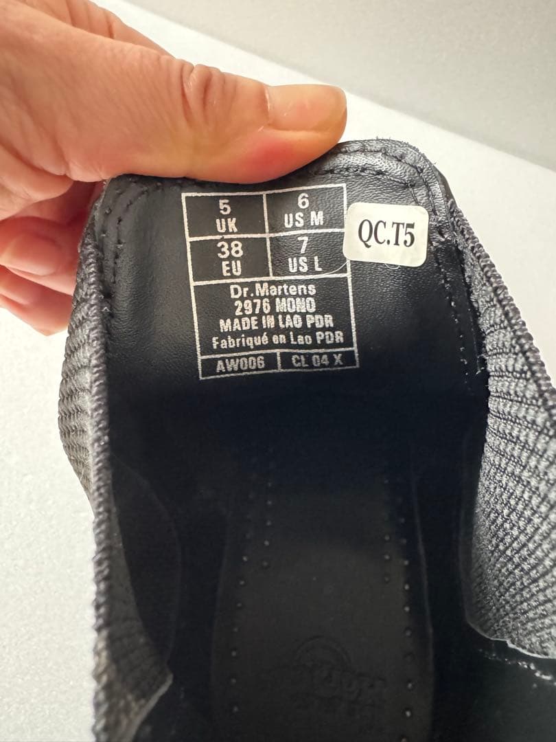Dr.Martens サイドゴアブーツ 黒 EU38 UK5 24cm 美品