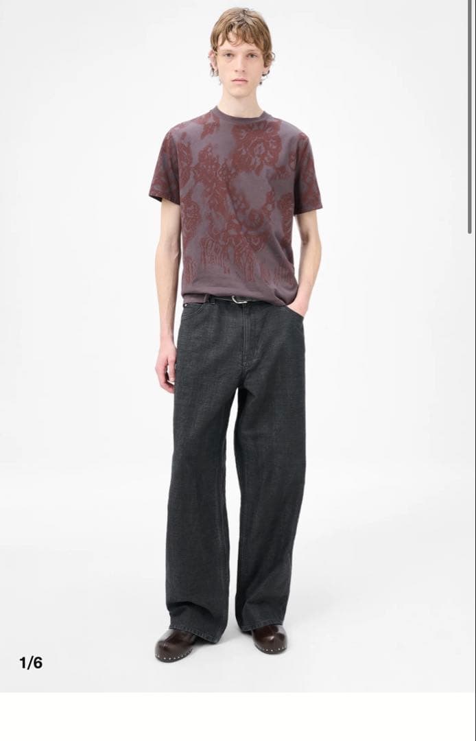 our legacy、Black Coated Herringboneデニム