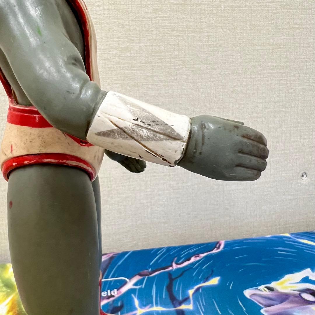 志*人様 希少ビンテージソフビ【シルバー仮面 】 面取れ　旧バンダイ 　TBS