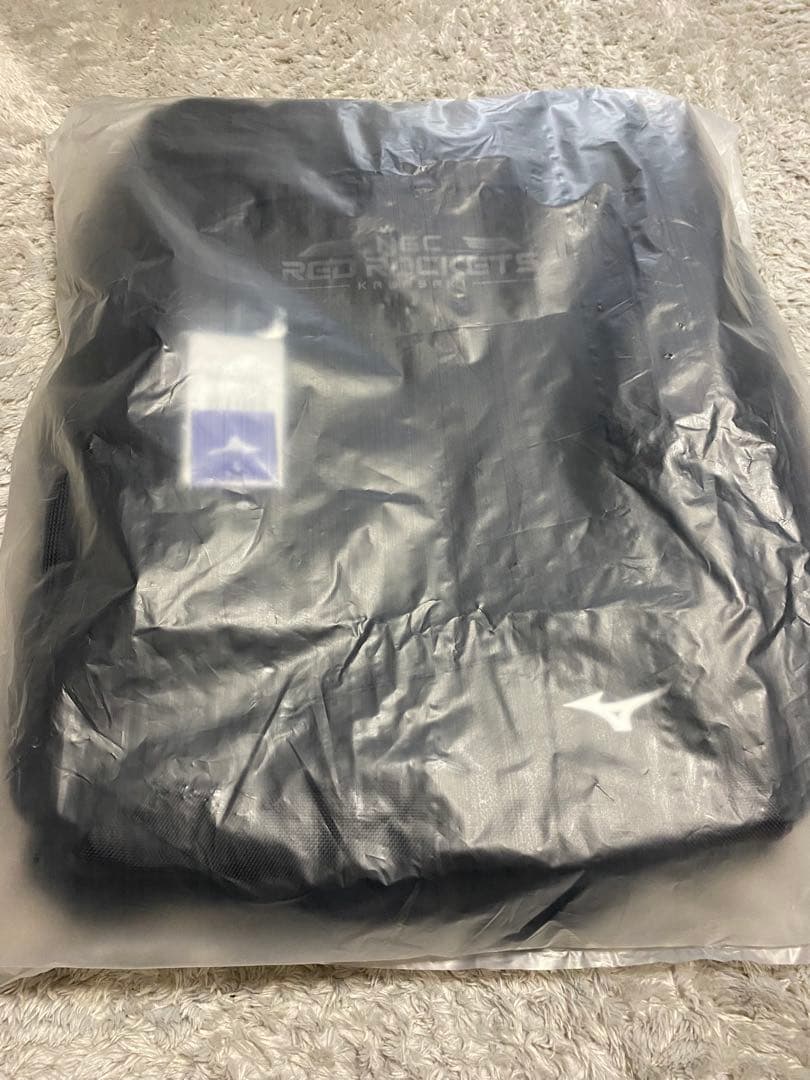 NECレッドロケッツ川崎　MIZUNO社製特製バッグ　ファンクラブ特典　未開封