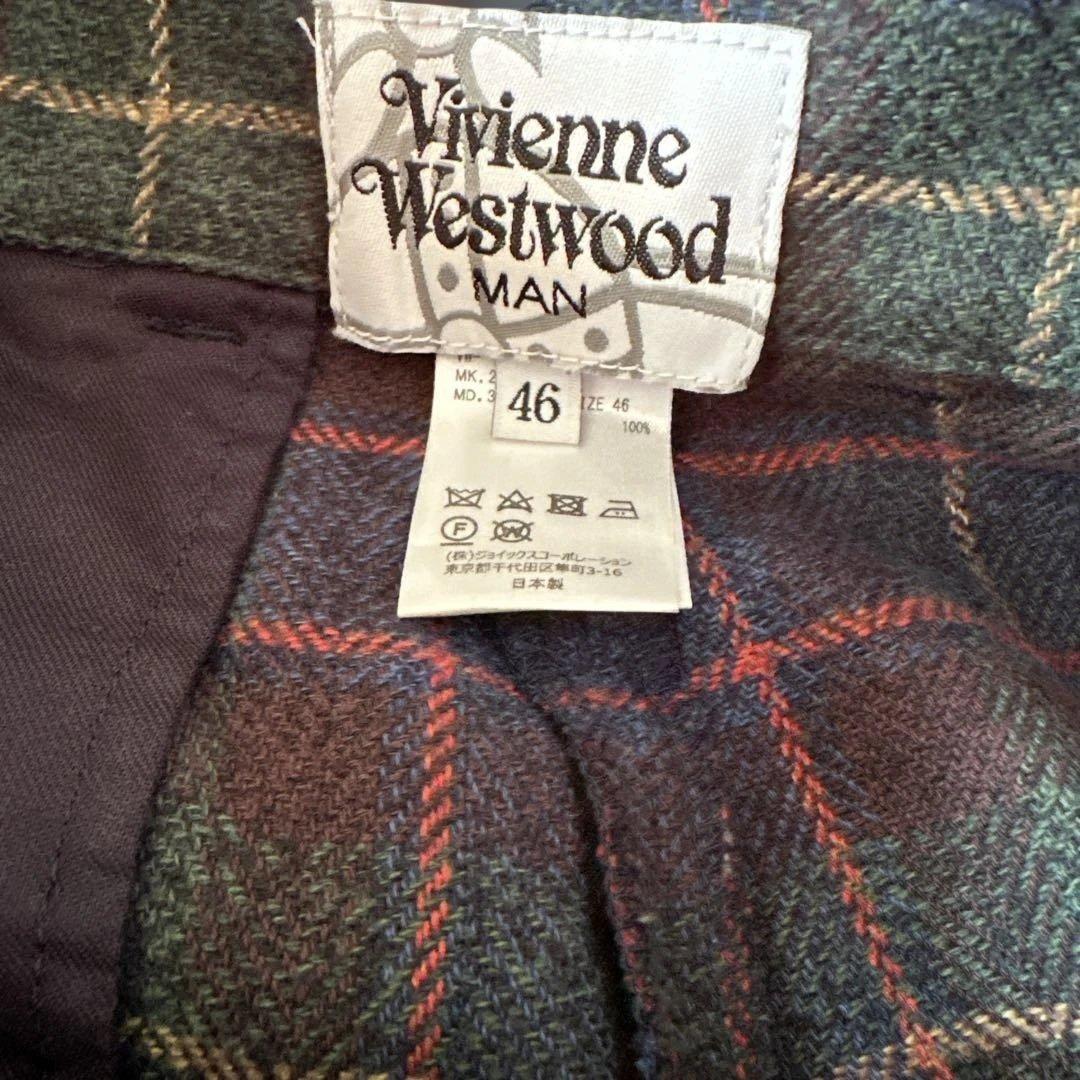 Vivienne Westwood チェック柄スラックス 46