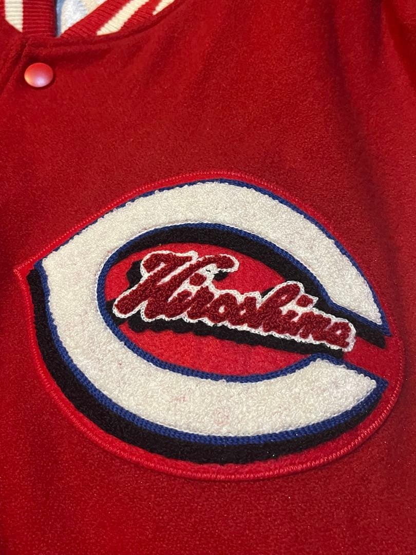 な*き様 広島東洋カープ　プロコレ スタジャン　ジャケット　支給　実使用