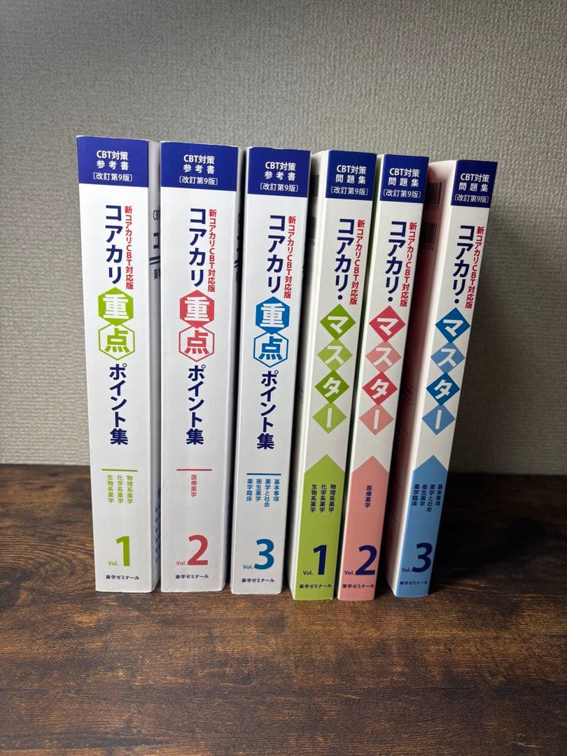 コアカリ重点ポイント集・マスターシリーズ全6冊セット第9版
