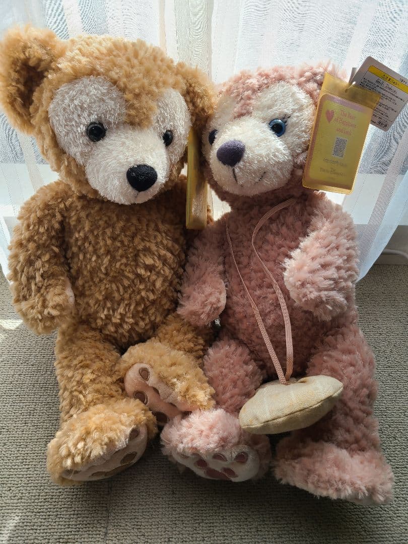 新品タグ付きダッフィー　シェリーメイ　ぬいぐるみ14年前　vintage