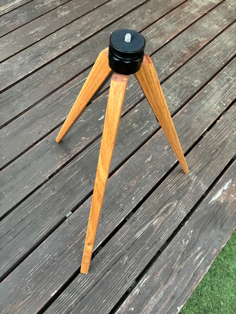 木製三脚オーク材（サイドテーブル用）