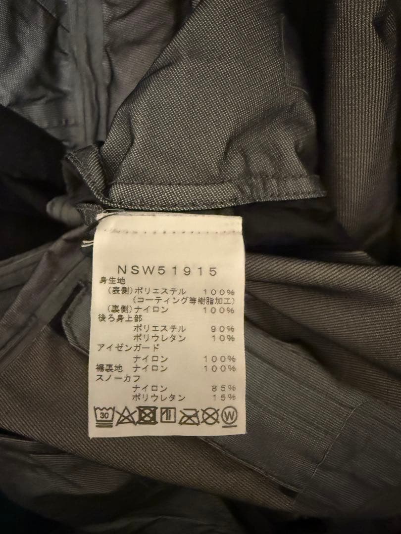 ノースフェイス　スノーウェア　ビブパンツ　レディースM