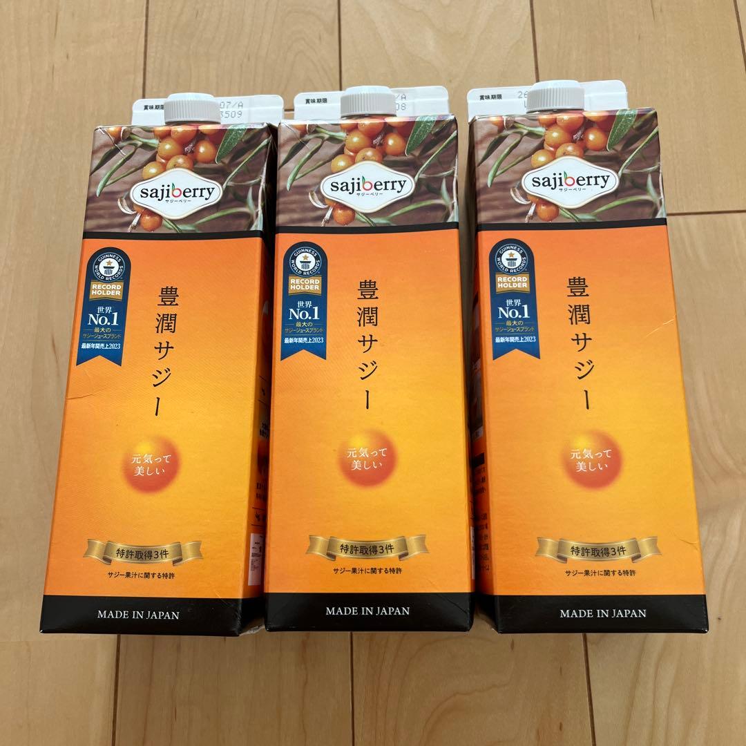 豊潤サジー 1000mL 3本セット