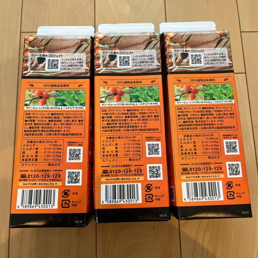 豊潤サジー 1000mL 3本セット