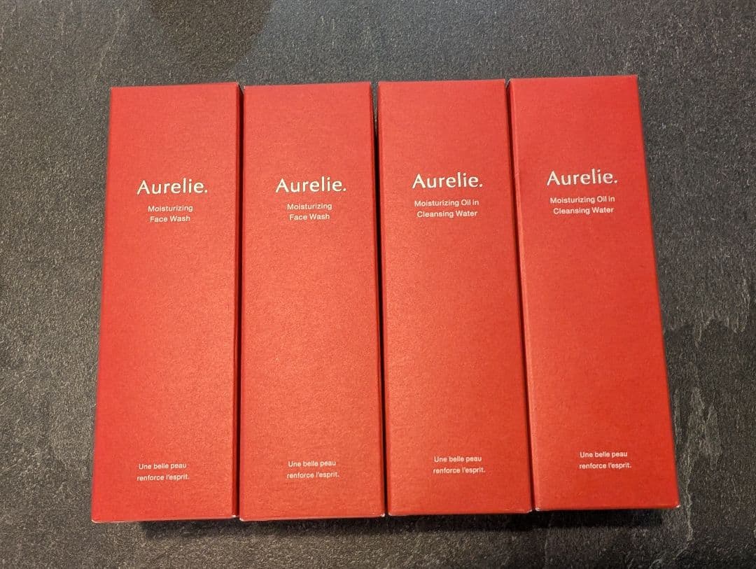 Aurelie モイストフェイスウォッシュ & クレンジングウォーター