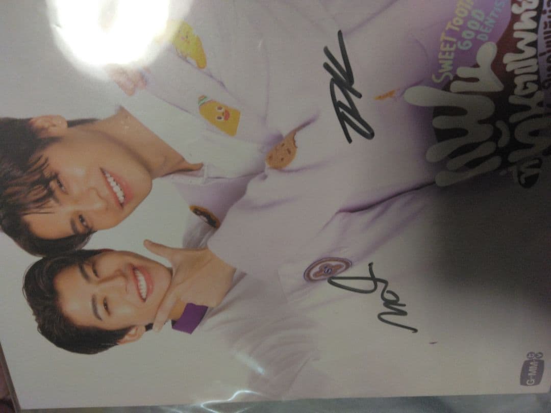 GMMTV MarkOhmポストカード　サインつき