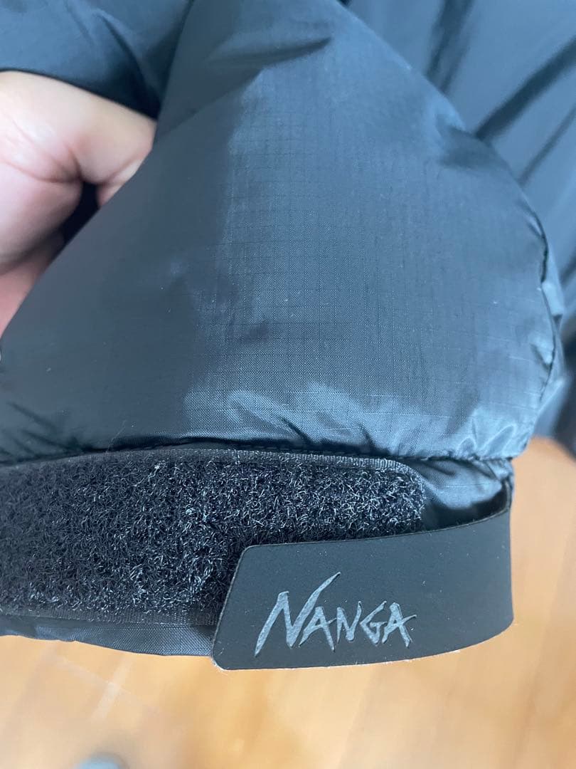 ひろ　美品！NANGA オーロラテックスダウンジャケット　黒　M