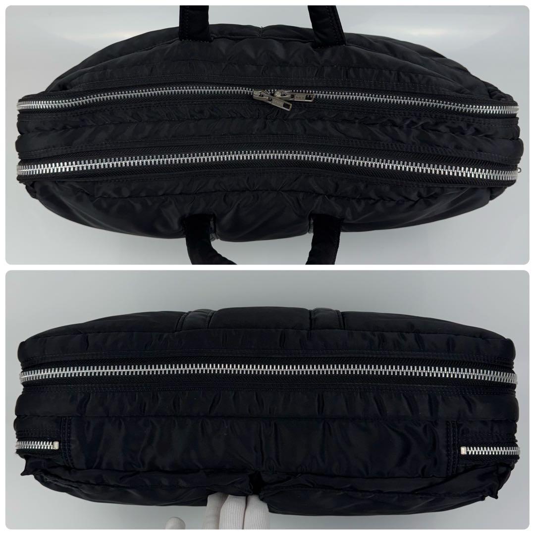 【A4対応/美品】PORTER ポーター タンカー 2WAY ビジネスバッグ 黒
