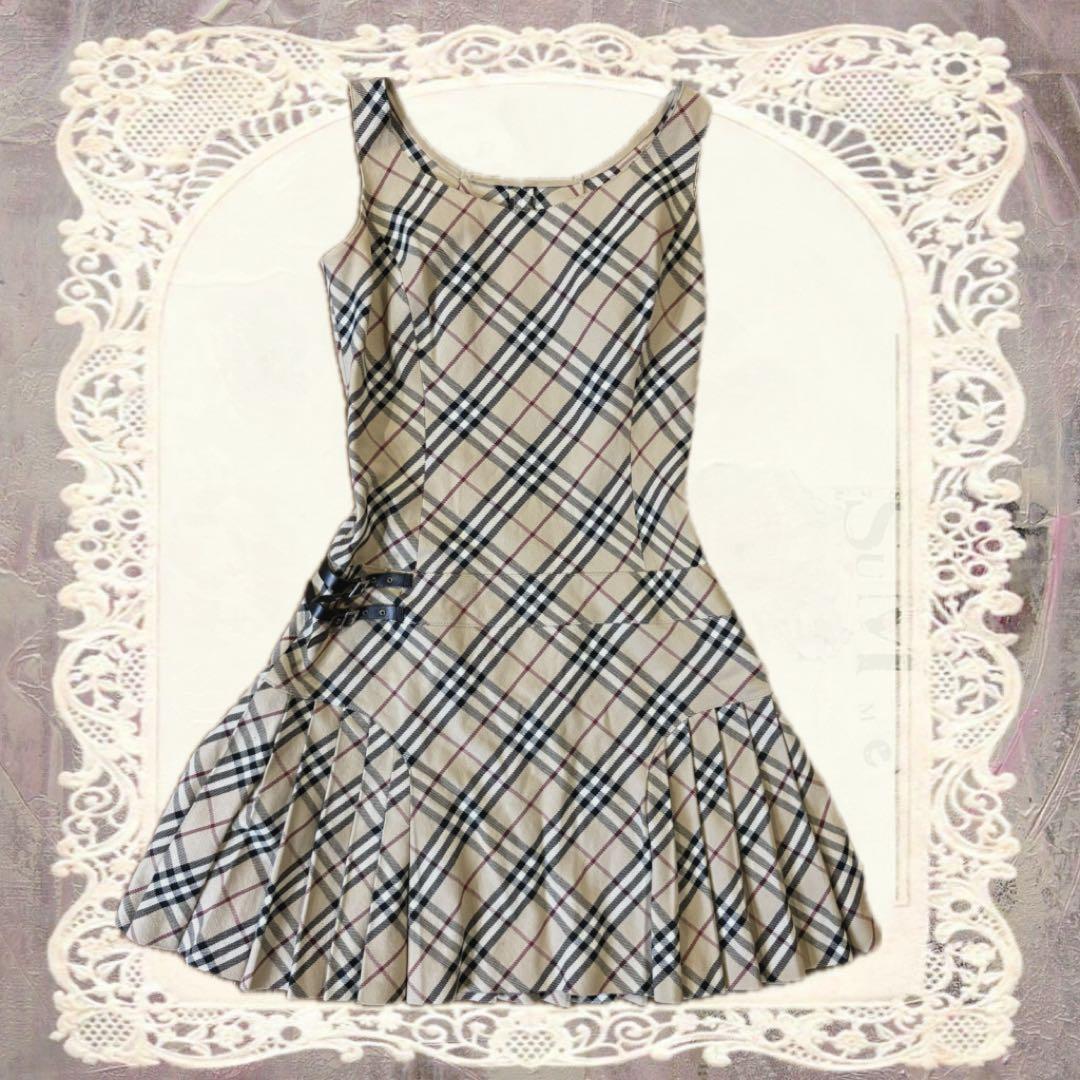 Burberry 36ノバチェック ワンピース 平成 NANA