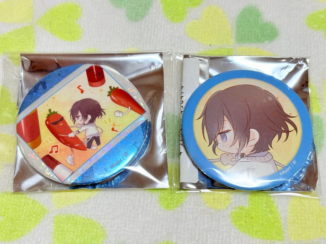 無神アズサ ディアラバ 四コマ缶バッジ ホロ 通常