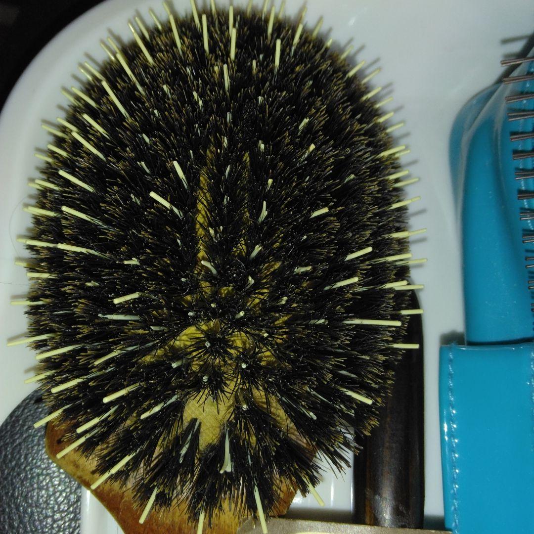 純毛ロールブラシ～小さいロールブラシ2本～55年前のブラシ～パーマロットセット