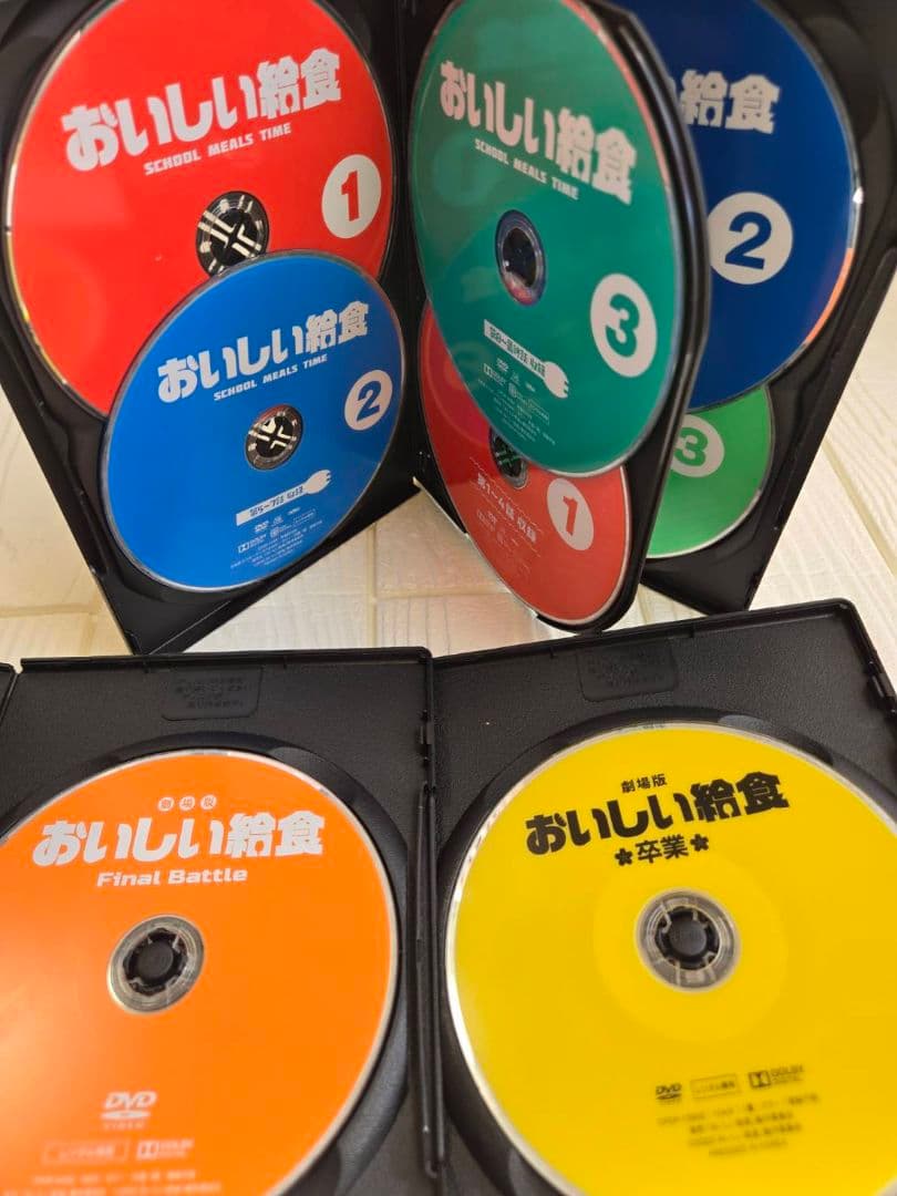 おいしい給食 シーズン1.2　final　卒業　レンタル　DVD