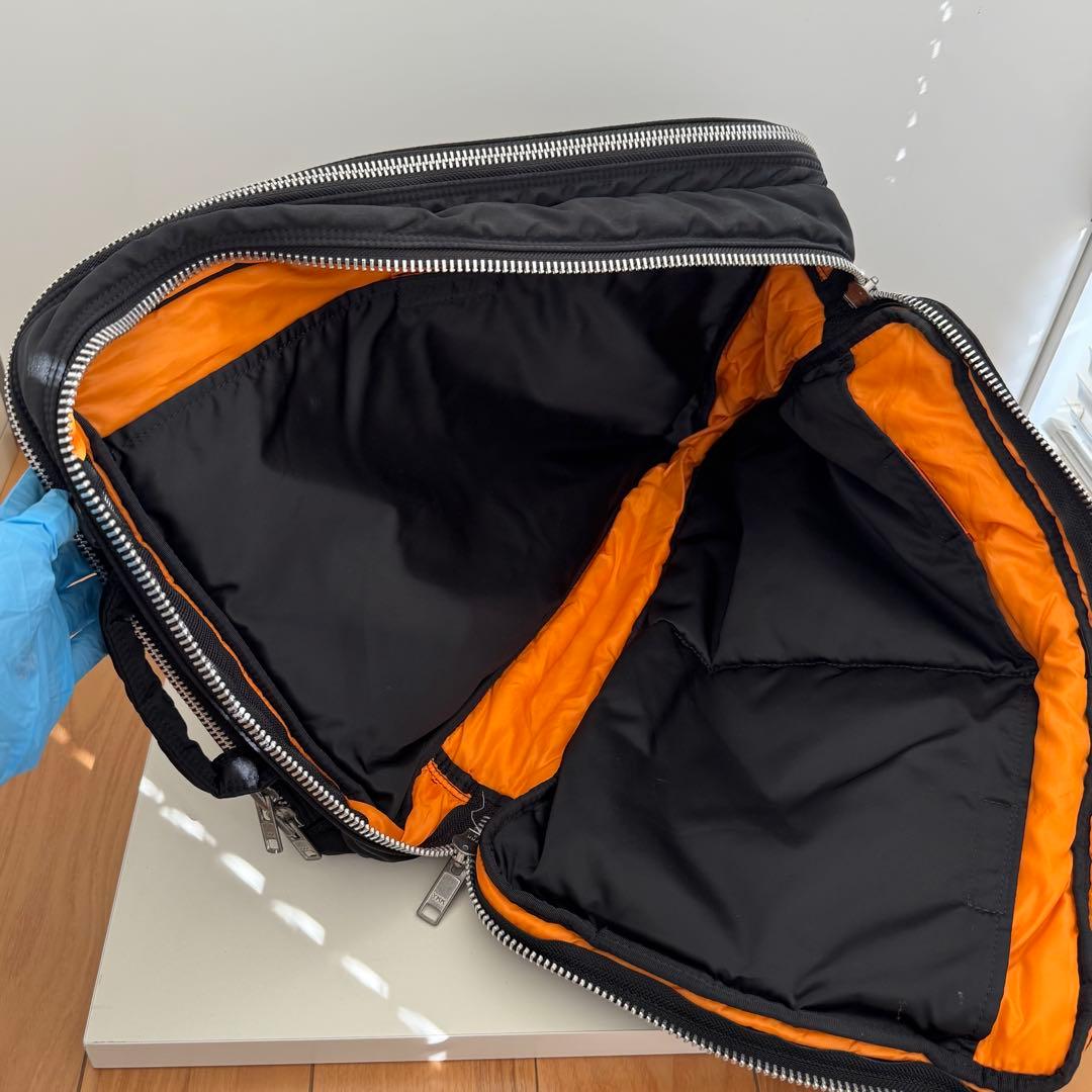 PORTERポーターTANKER 3way リュック ブリーフケース 2層式 黒